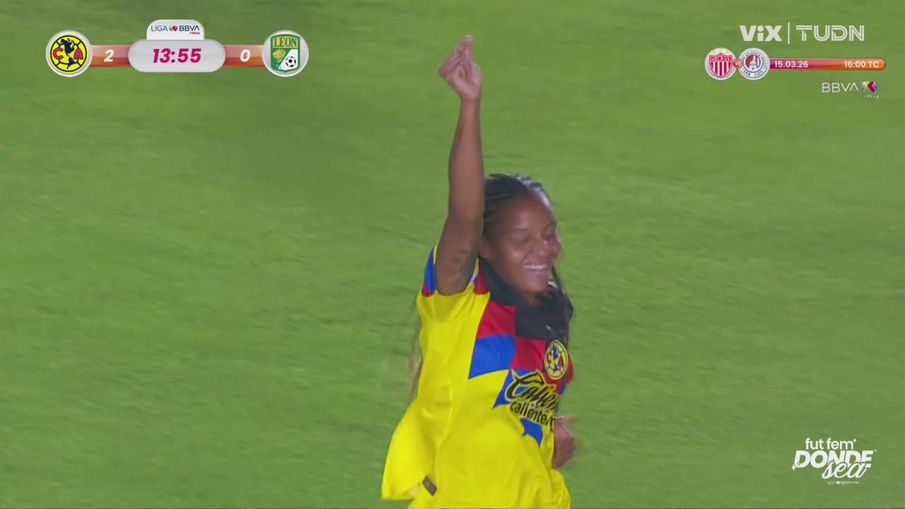 ¡Geyse da Silva aumenta la ventaja! Sólido remate de cabeza