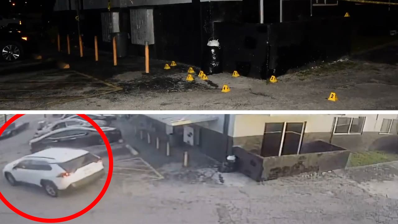 Video: Así fue el tiroteo en el que murió una persona en complejo de edificios en Opa-Locka