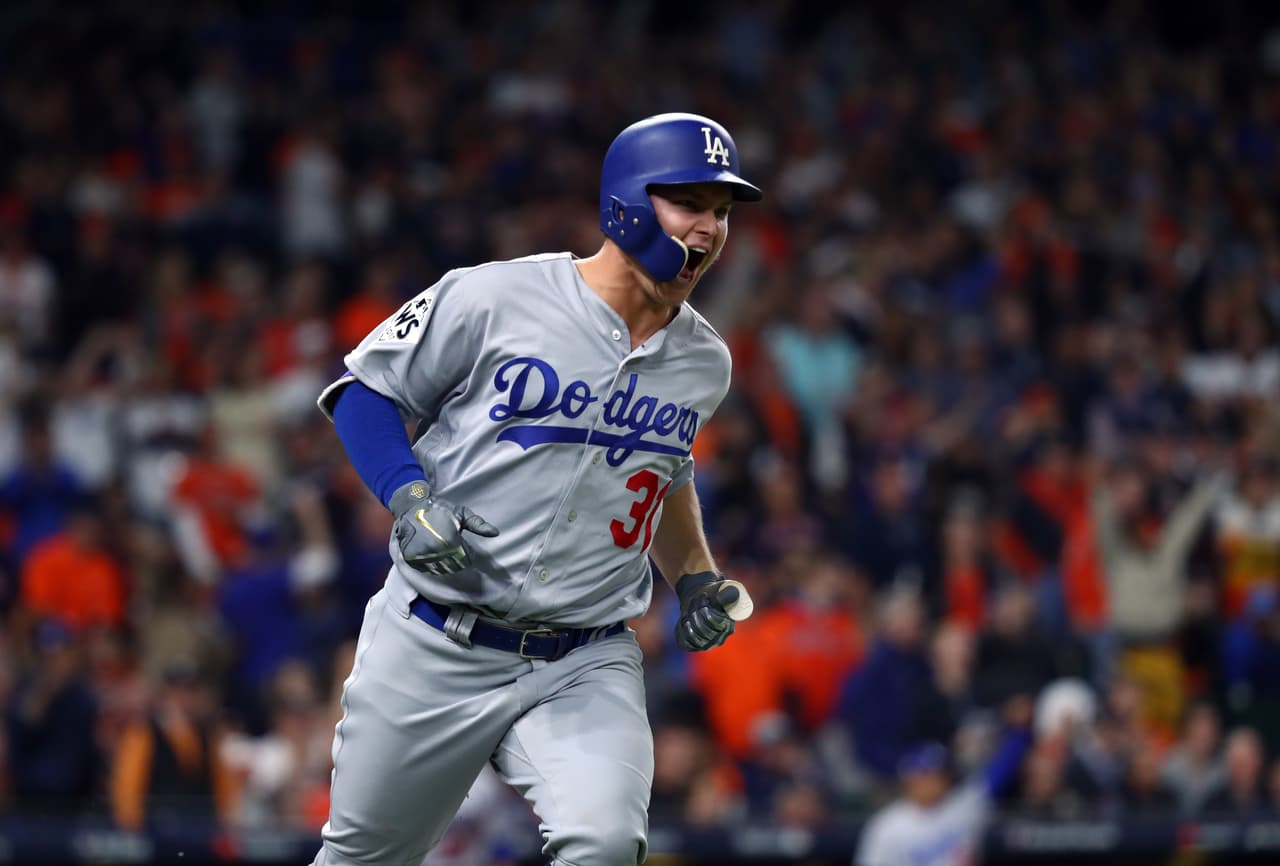 ¡Jonronero al primer turno! Joc Pederson entra en la historia de los Dodgers