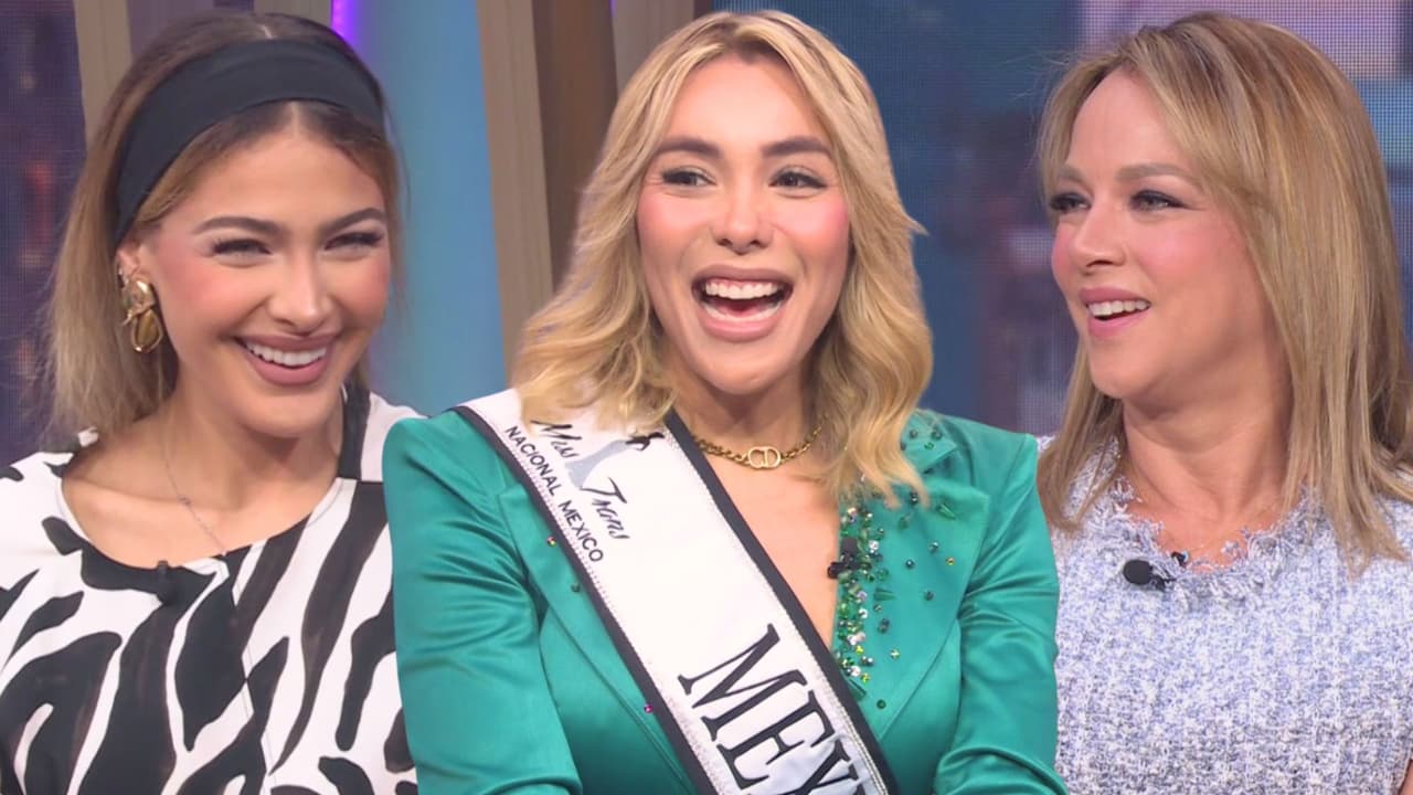Adamari López y Migeblis Castellanos conmovidas con la vida de Miss Trans Nacional México