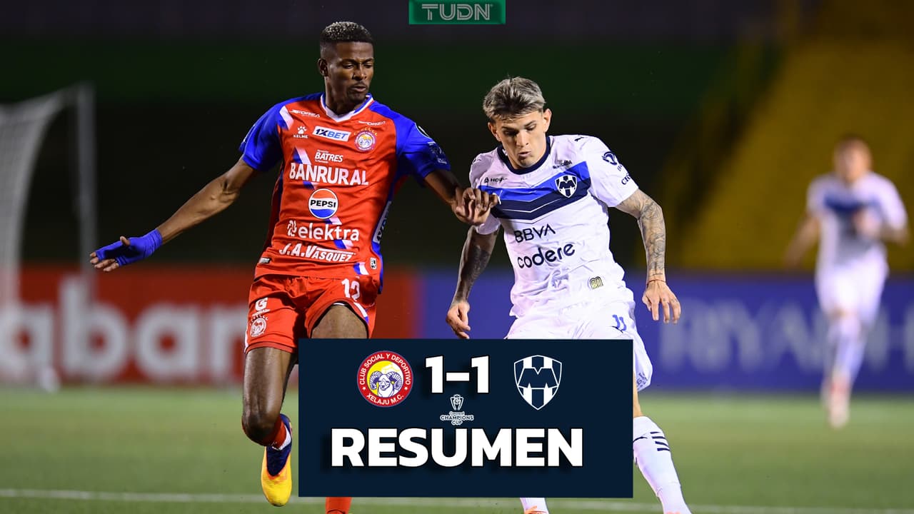 Resumen | Xelajú vs. Monterrey: Rayados rescata el empate con gol de Corona