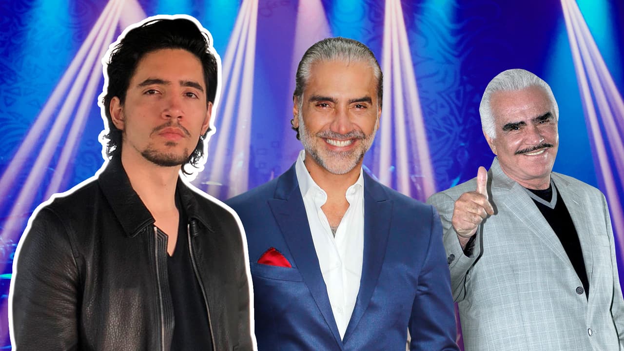 Vicente Fernández producirá el álbum debut de su nieto Alex Fernández