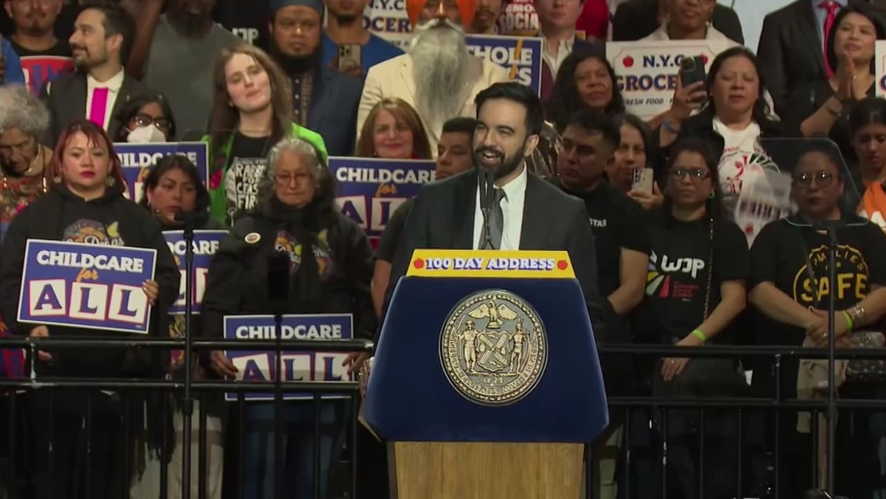 Zohran Mamdani cumple 100 días como alcalde, anuncia mercados subsidiados y reforma clave