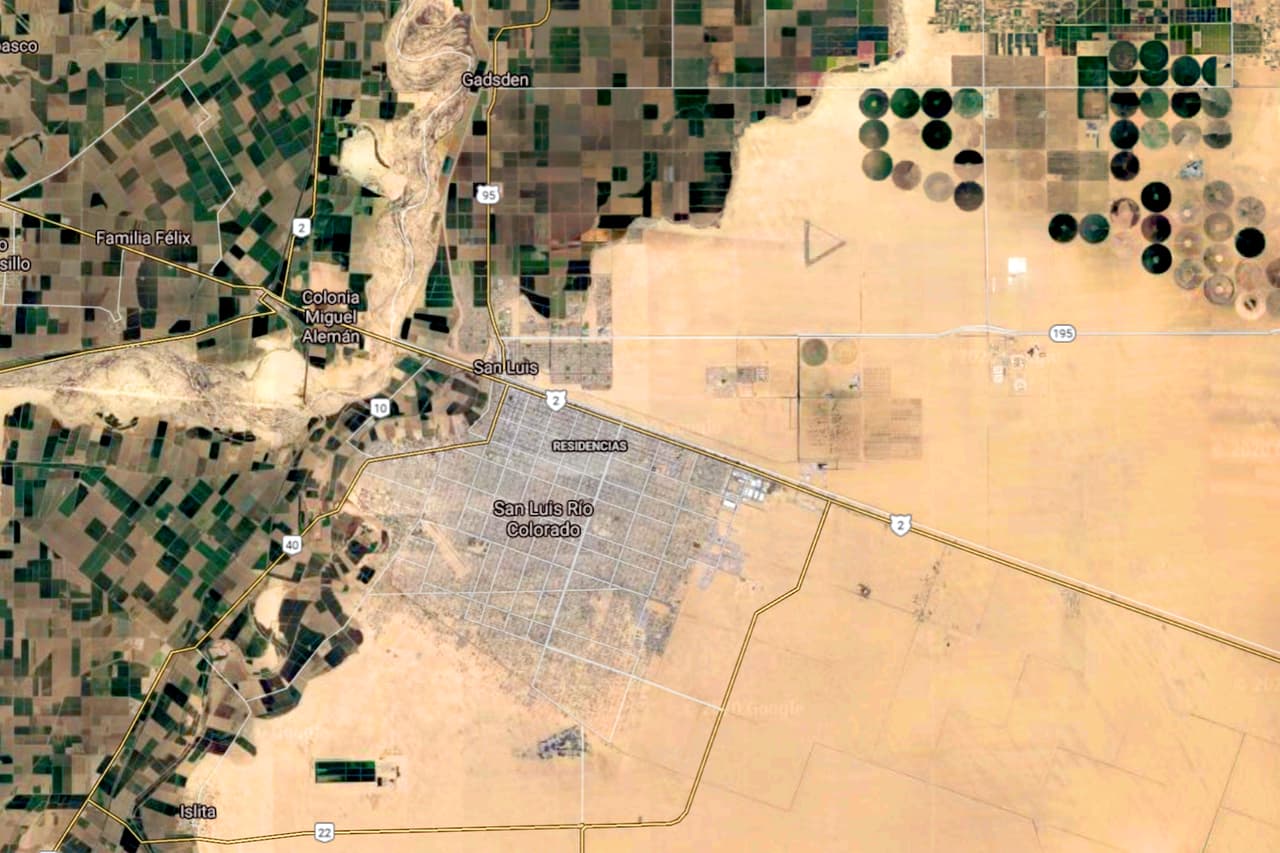 Funcionarios federales informaron que el túnel fue edificado bajo el desierto entre San Luis, Arizona, y San Luis Río Colorado, en el estado de Sonora.