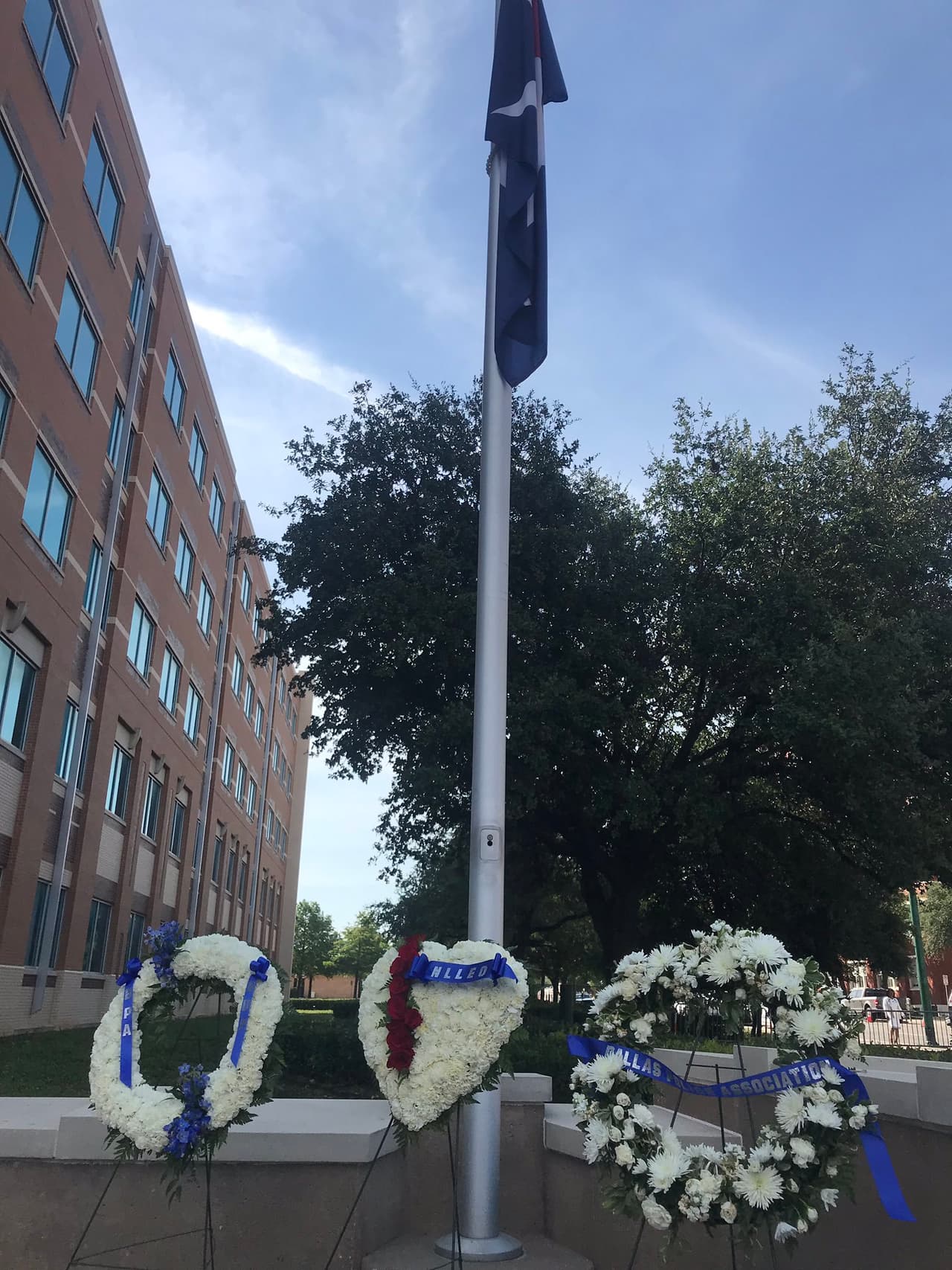 El tiroteo se produjo aproximadamente a las 9:00 p.m. el 7 de julio del 2016, cuando finalizaba una protesta por las muertes de dos afroamericanos.