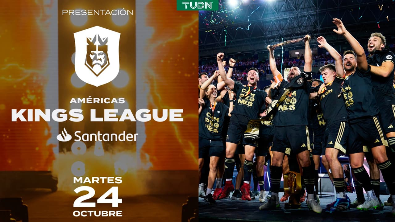 ¡Todo listo! La Kings League Américas llega a México en 2024