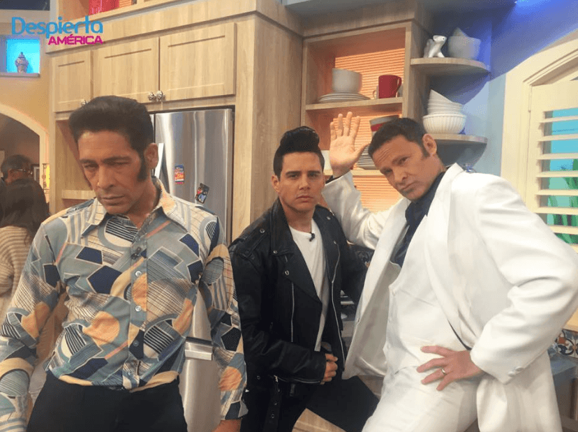 Tres galanes, tres épocas diferentes. Adivina de qué década es cada uno.