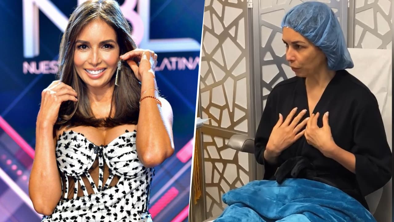 Giselle Blondet mostró cómo fue su cirugía para quitarse los implantes y los enseñó fuera de su cuerpo