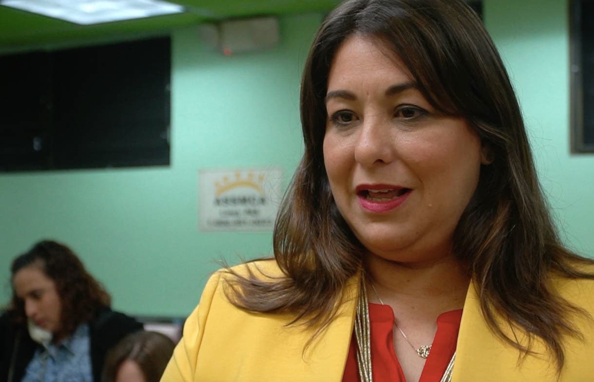 21 DE FEBRERO DEL 2018, BAYAMON, ENTREVISTA SOBRE PROYECTO ANIMATE LINEA PAS EN LA FOTO SUZANNE ROIG FUERTES