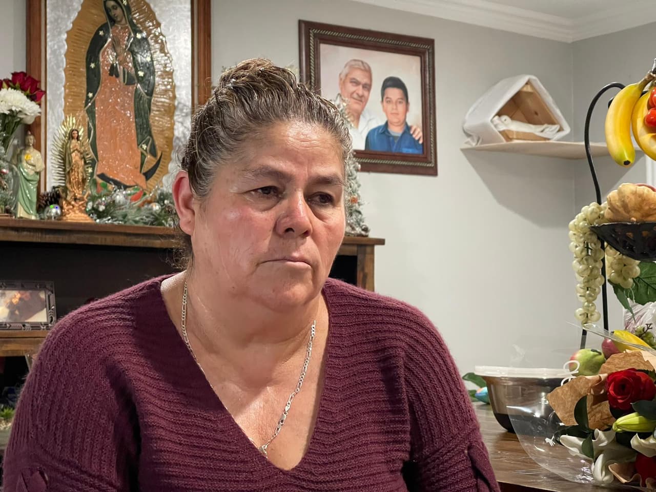 Su madre asegura que es una señal de su hijo quien la salvó de ser atropellada por un vehículo.
<br>