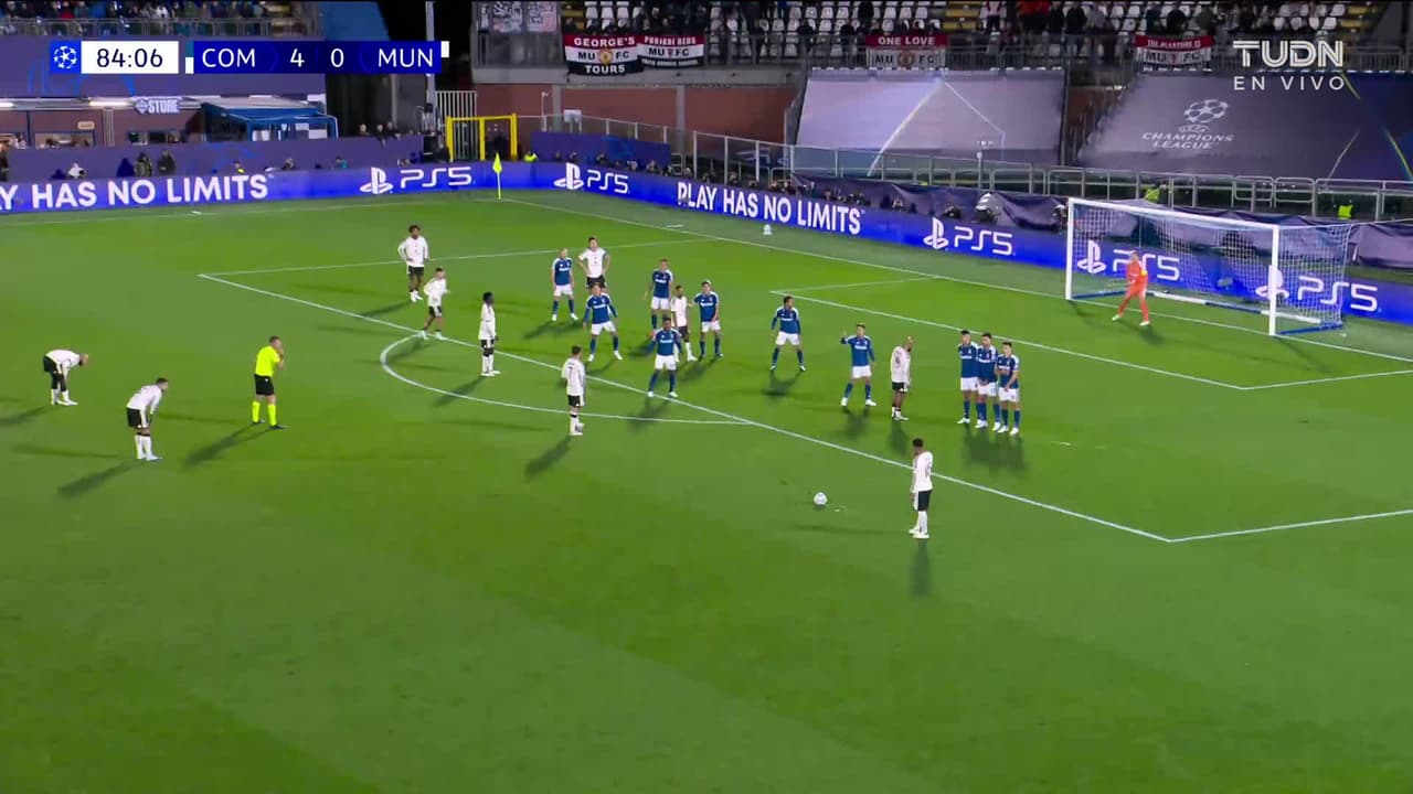 ¡TIRO ATAJADO! disparo por Amad Diallo.