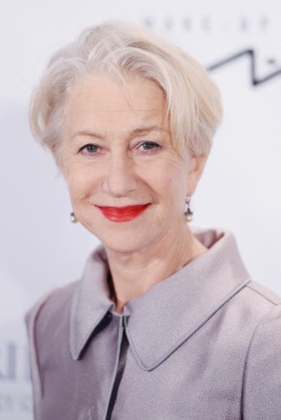 Helen Mirren prefiere una cara llena de arrugas a una cara lisa y no teme en envejecer.