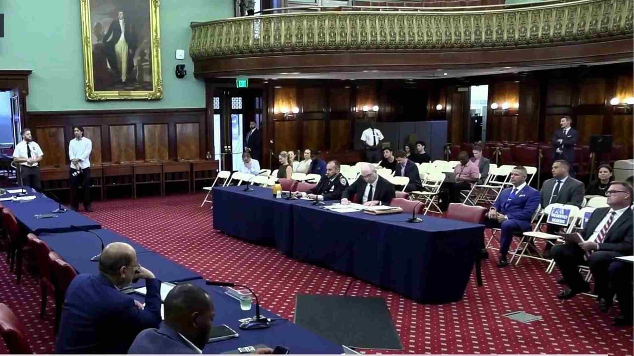 Concejo de Nueva York realiza audiencia sobre las estadísticas de criminalidad del NYPD