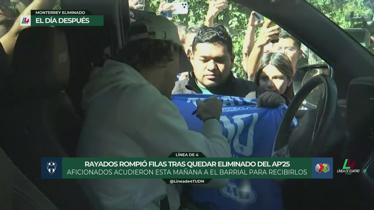 El día después de la eliminación de Rayados