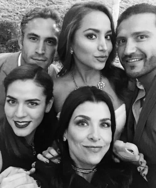 Lisset fue una de las invitadas que más se divirtieron.