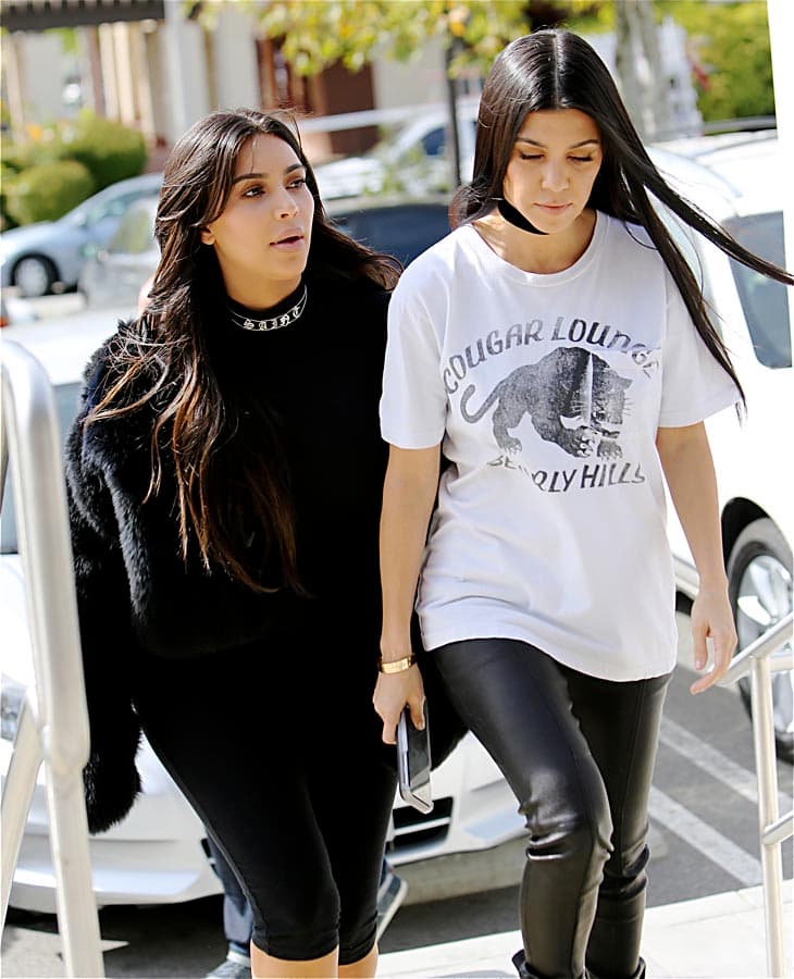 Cuando North nació, Kim también usó un collar en su honor.