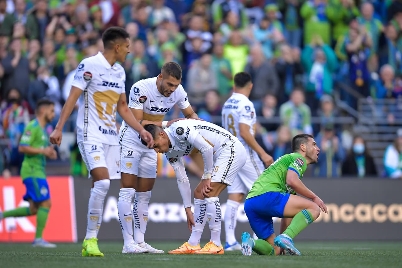 Seattle Sounders fue ampliamente superior a Pumas y se impuso con un doblete de Raúl Ruidíaz y otro tanto de Nicolás Lodeiro.