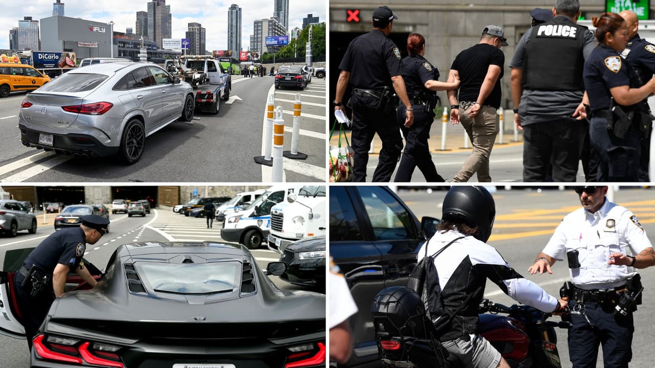 Confiscan más de 200 autos por evadir peajes o portar placas fantasma en puentes de NY