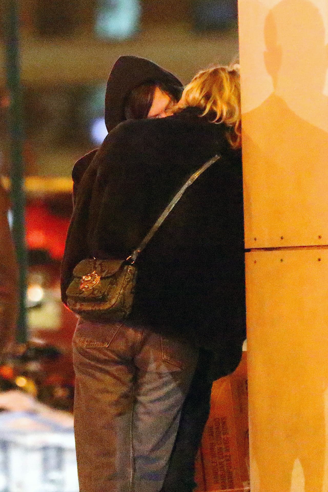 Disfrutando de su nuevo amor.