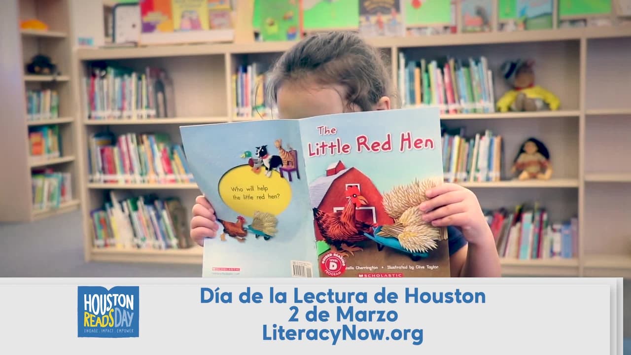 Univision Houston se une a Literacy Now en el Día de la Lectura de Houston el 2 de Marzo