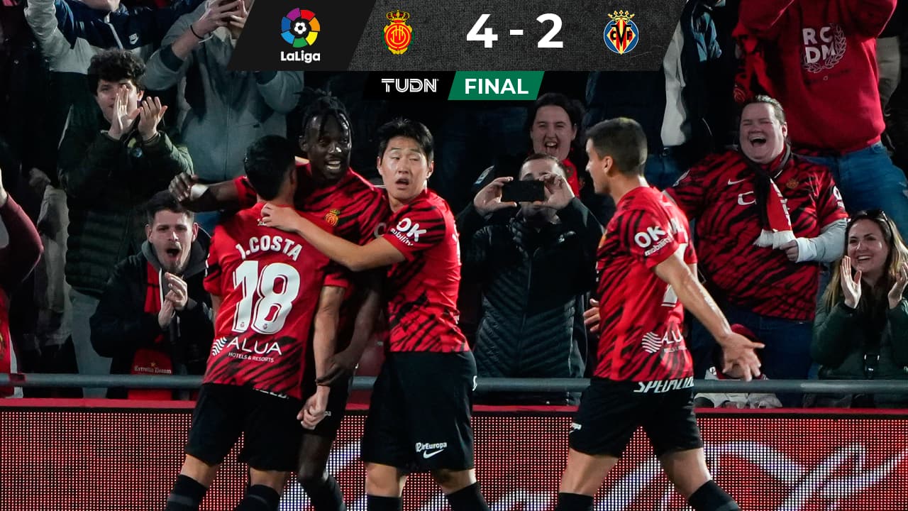 ¡Súper Mallorca! El equipo de Aguirre golea al Villarreal y acecha Europa