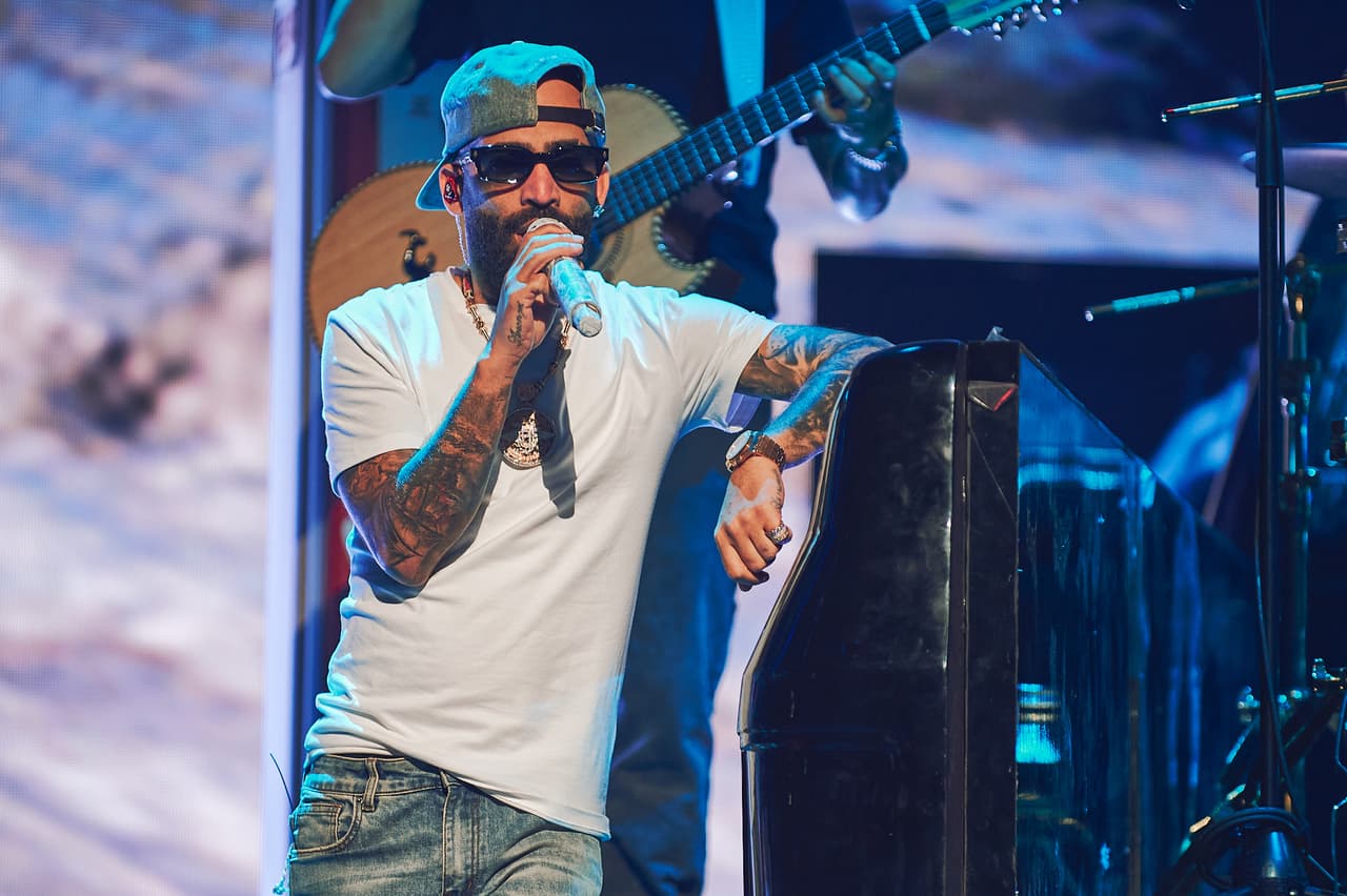 Premio Lo Nuestro 2024: Arcángel en los ensayos Día 2.