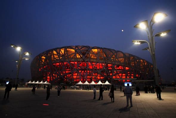 El estadio olímpico de Pekín