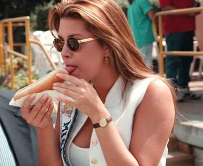 Pero el amor a la rica comida la hizo subir 40 libras.