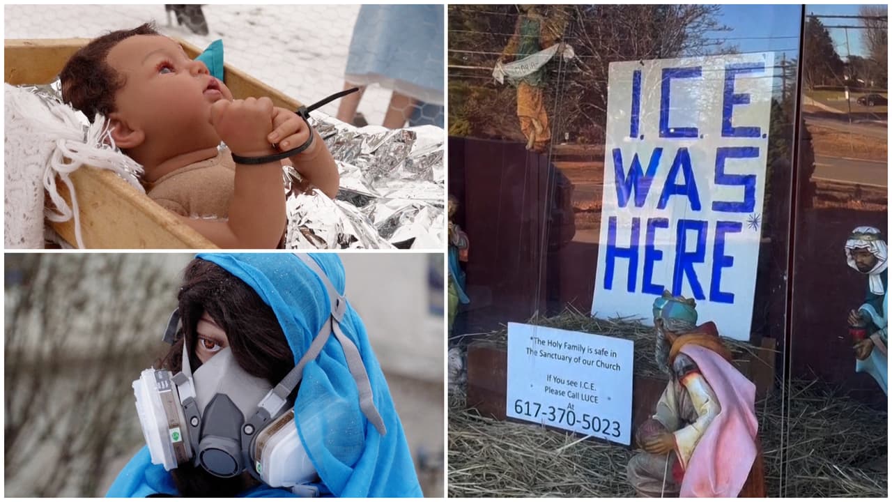 Iglesias en varios estados usan el pesebre para cuestionar políticas migratorias
