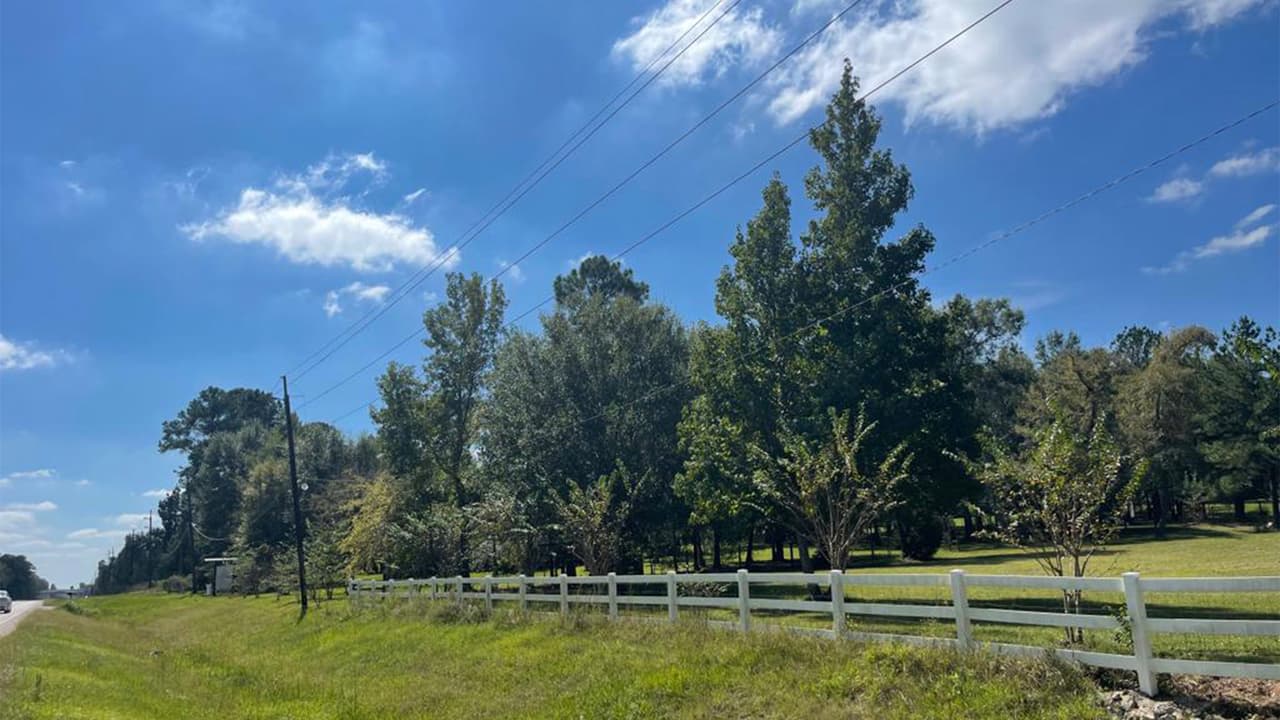 Dentro de este bosque, fue hallado el niño a las 11:30 am, según 
<a href="https://www.univision.com/local/houston-kxln/christopher-ramirez-desaparecido-sureste-texas">dijo el hombre que lo encontró</a>. Christopher se mostraba "asustado, temblando y sin ropa", aseguró. El lugar está cerca de la carretera 249.