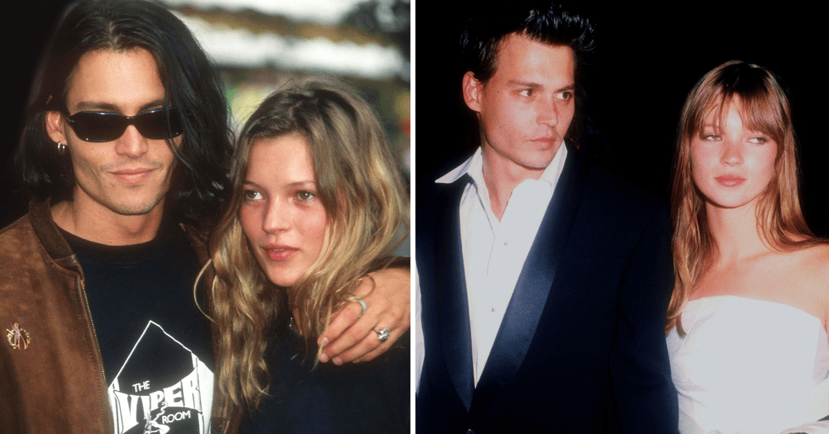Así fue la relación de Johnny Depp y Kate Moss: muchos la calificaban de explosiva e icónica