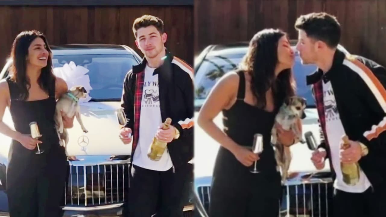 La reacción de Priyanka Chopra al recibir un lujoso y costoso regalo de su esposo Nick Jonas