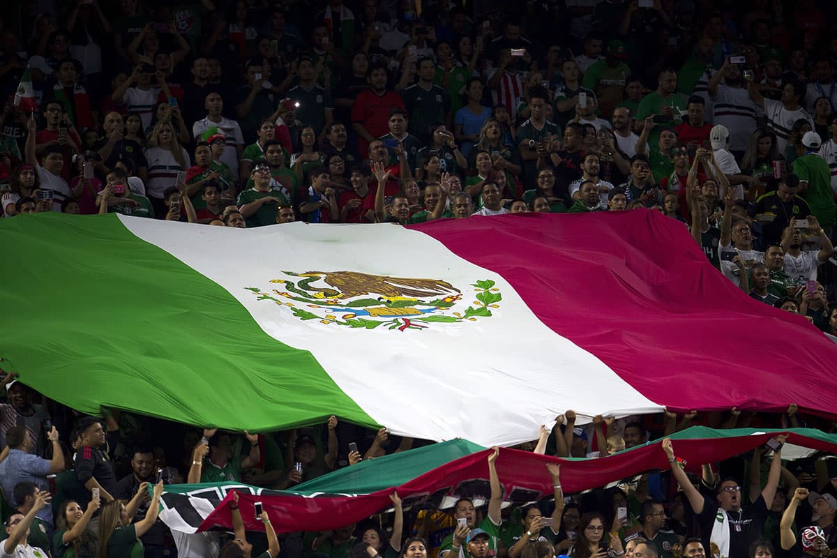 Los fanáticos mexicanos fueron mayoría en el NRG Stadium de Houston (Texas).