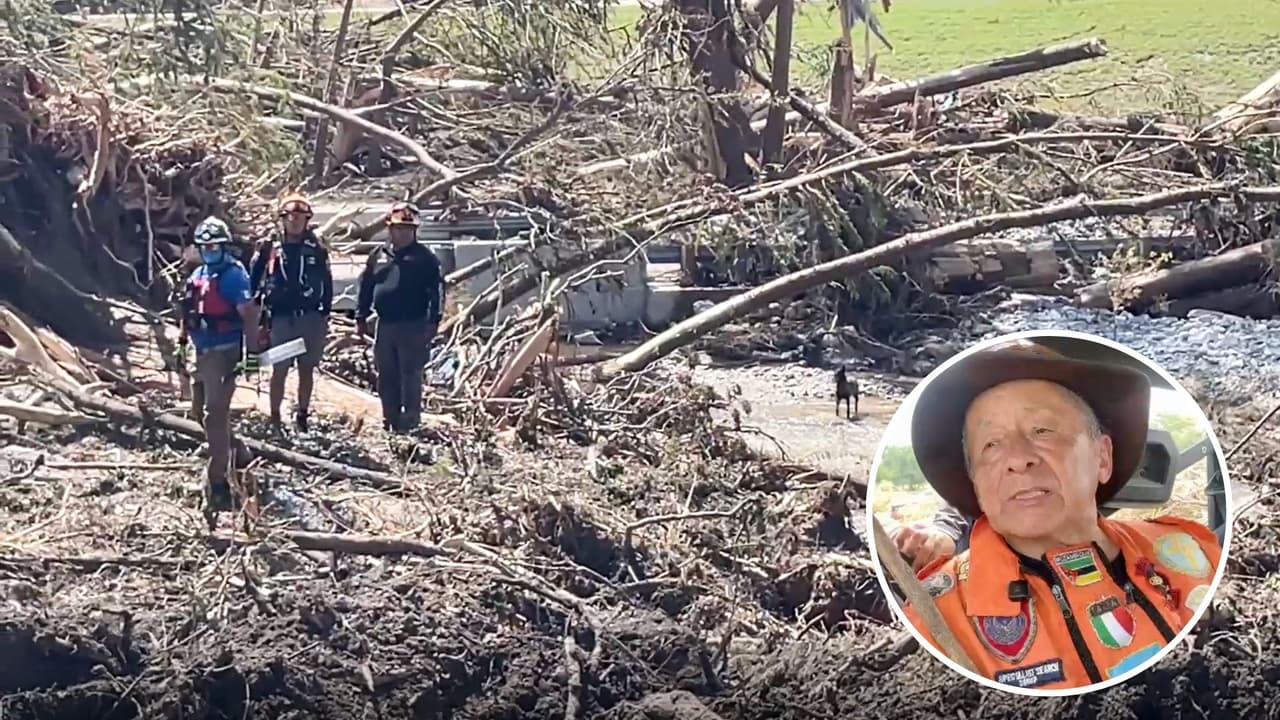Topo Mayor describe las técnicas que usan para la búsqueda de cuerpos en el Río Guadalupe