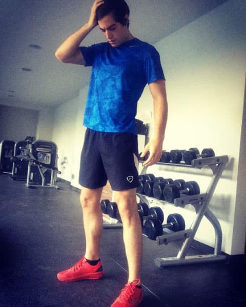 Desde muy pequeño Danilo Carrera mostró gusto por el deporte.