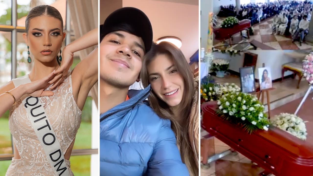 La muerte truncó sus planes de boda: novio de participante de Miss Universe Ecuador 2024 rompe en llanto