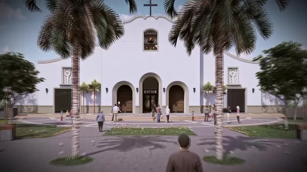 Construyen la iglesia católica más grande de Norteamérica en el centro de California