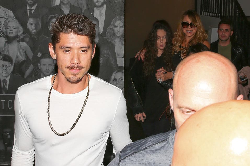 Salió del club con un buen "amigo".