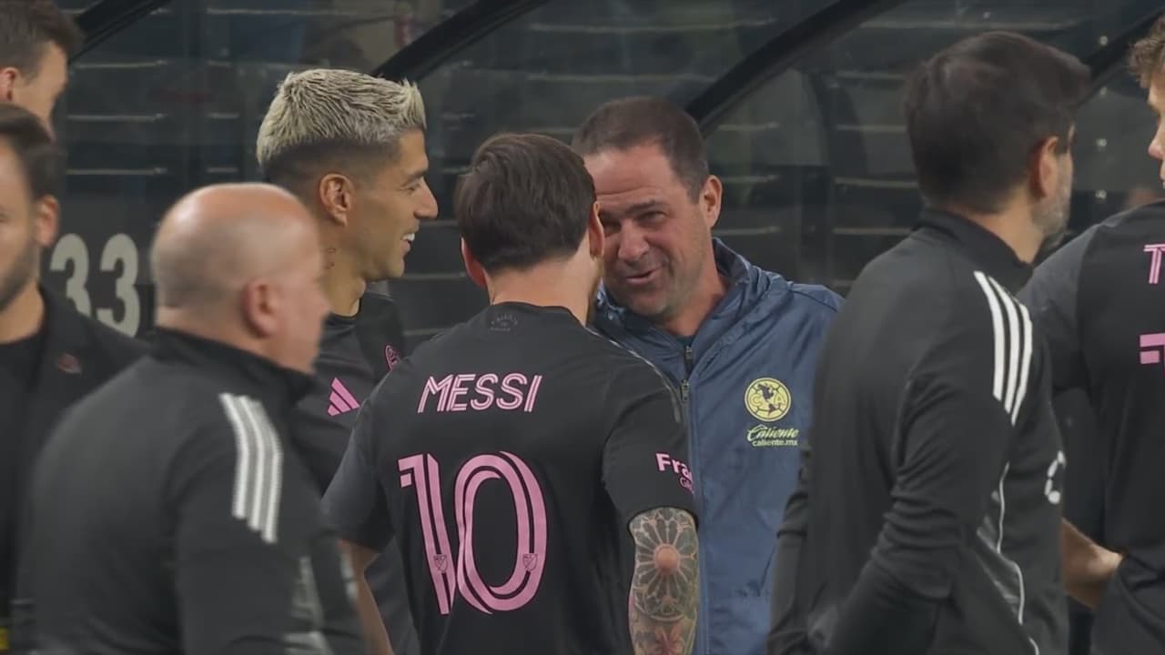 El momento de Jardine con Messi y Luis Suárez que cautivó al americanismo