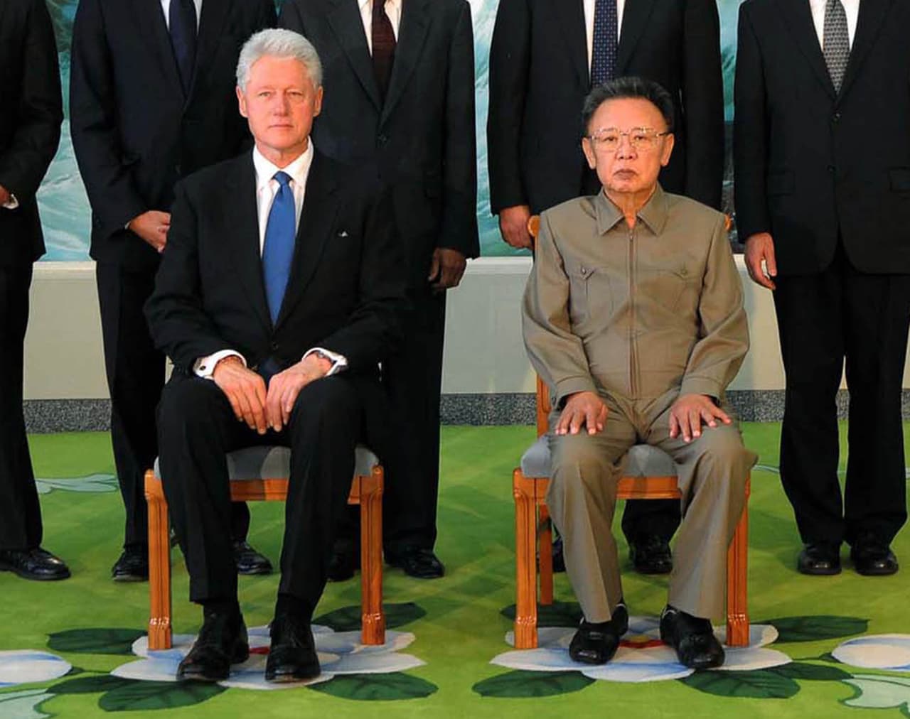 Bill Clinton, ahora expresidente de EEUU, se reunió con Kim Jong Il en una sorpresiva visita a Pyongyang, en abril de 2009.