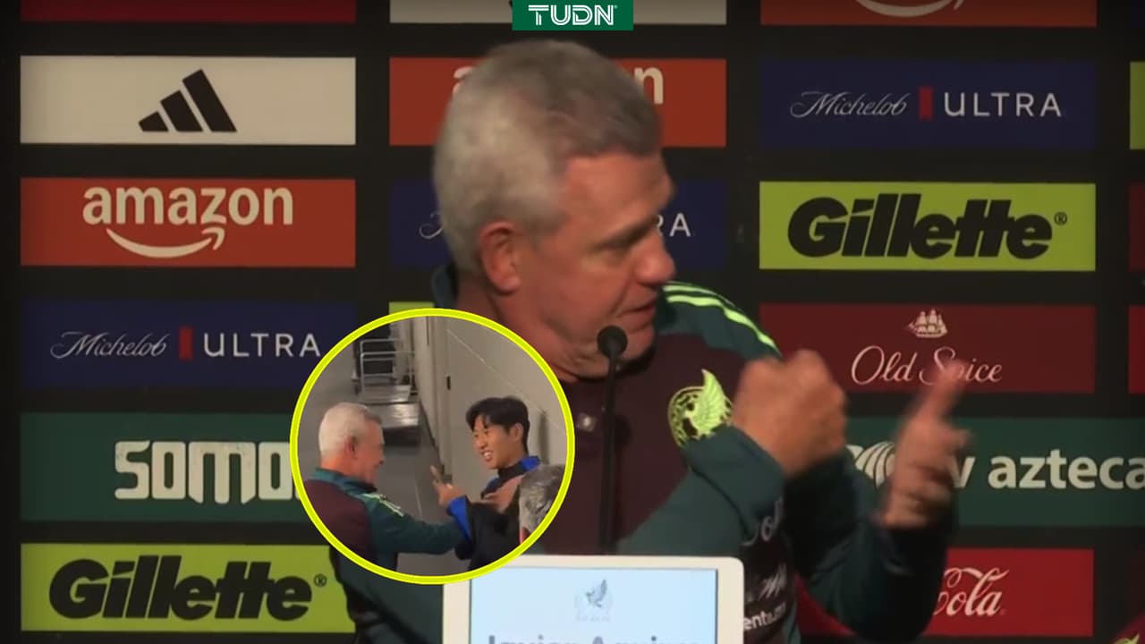 Javier Aguirre y su ex jugador Lee Kang-in tienen emotivo reencuentro