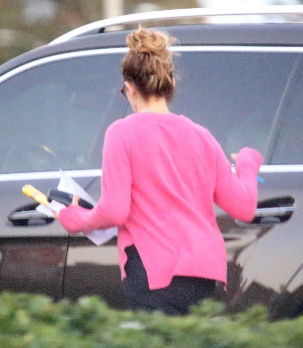 Algo le pasó a su nena Hazel.