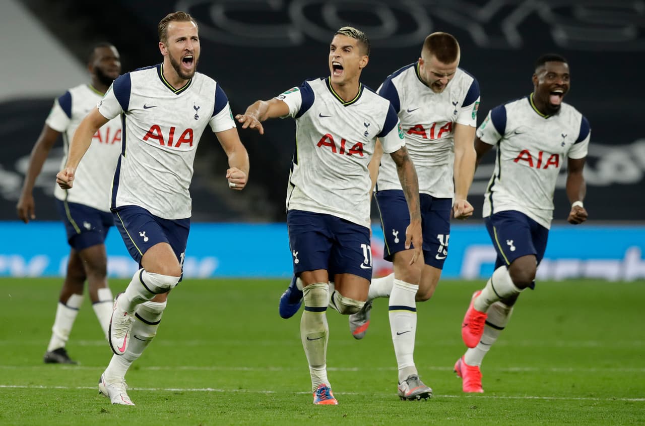 Timo Werner fue el autor del único gol que marcaron los Spurs.