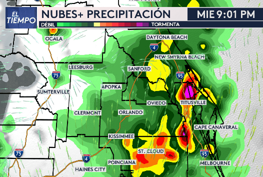 La buena noticia es que después de la actividad de lluvia que estaremos teniendo esta tarde y la nubosidad, el jueves estaremos viendo un gran alivio y un descenso de las altas temperaturas.