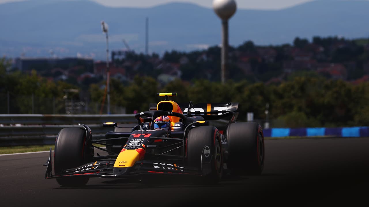 ¿Será suficiente? Checo Pérez muestra mejoría en Hungría y Leclerc choca