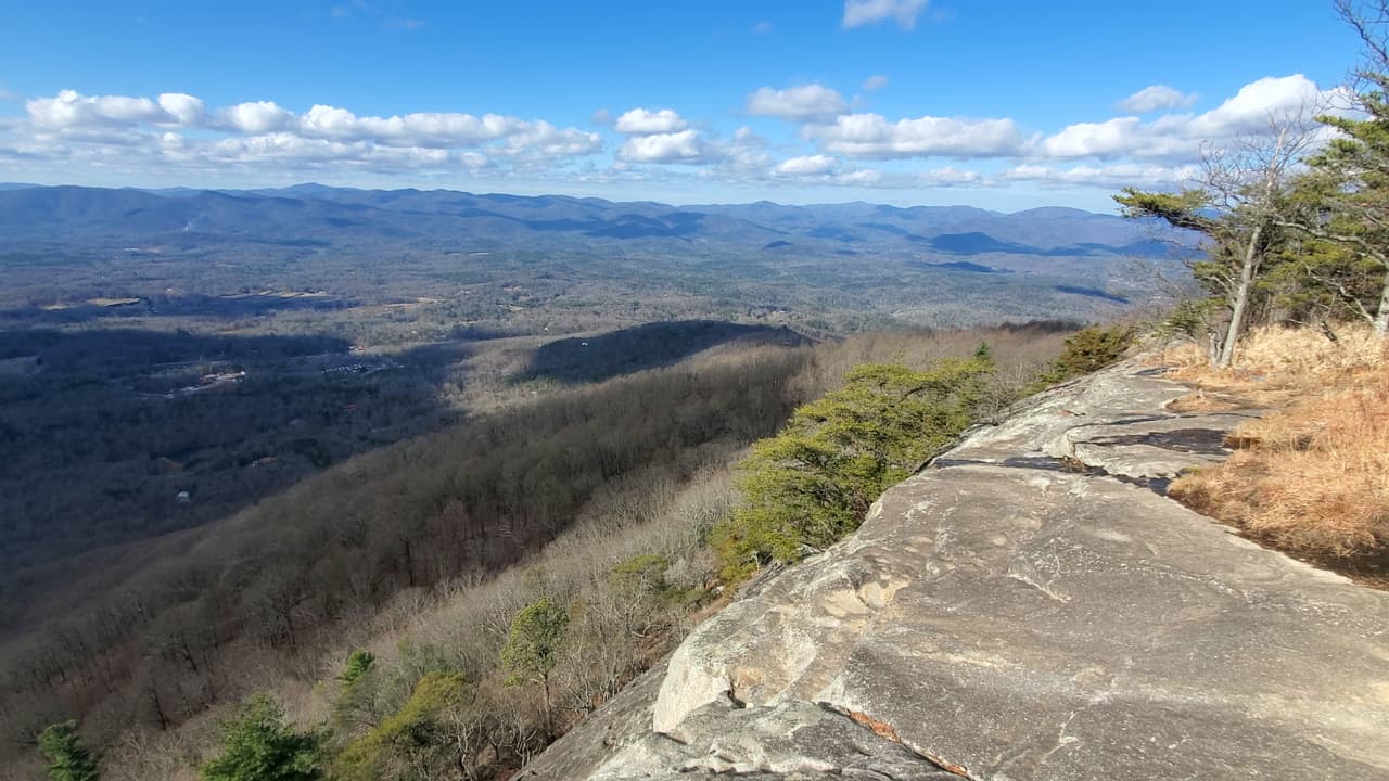 Mount Yonah también es muy popular para practicar escalada en roca.