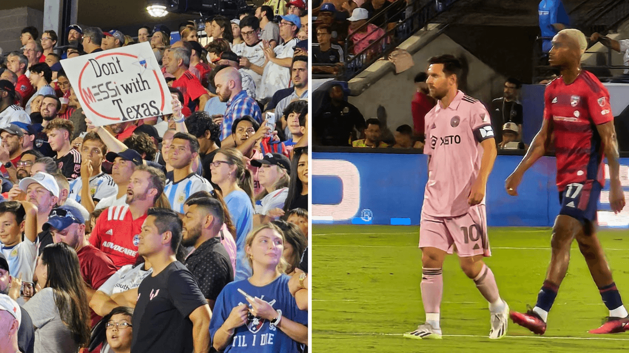 Una pareja gasta $2,400 para juego de Messi… y a otra persona le salió en $25