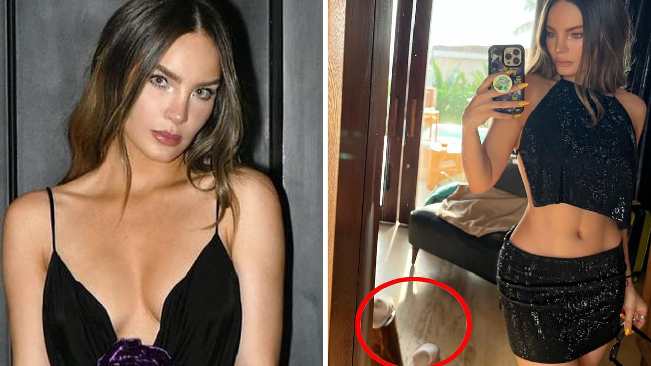 Belinda quiso presumir su abdomen marcado, pero terminaron criticando sus pantuflas "cochinas"