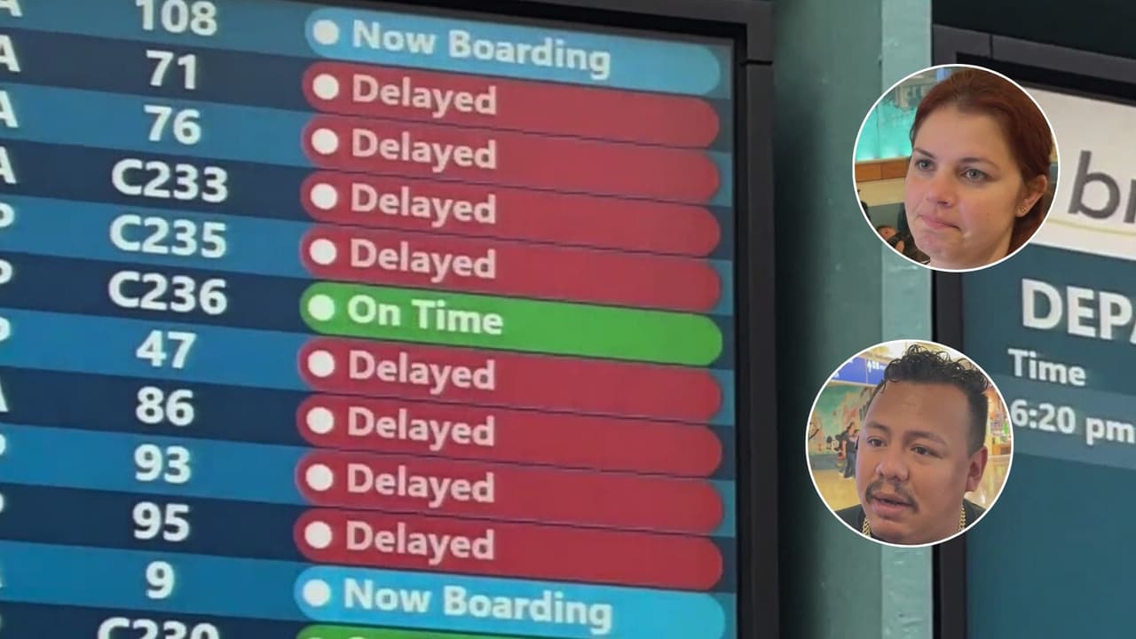 Preocupación en aeropuerto de Orlando: tormentas y aumento de viajeros producen cancelación de vuelos