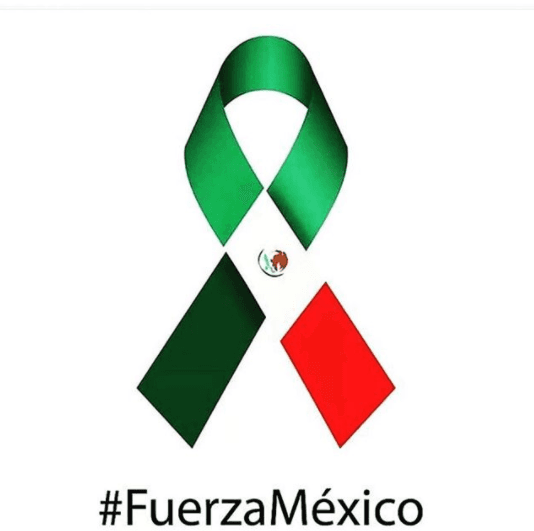 Al enterarse del terremoto en México dijo: "Que triste me siento. Mi corazón con toda mi gente de México. Padre celestial ten misericordia de nosotros".